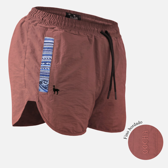 SHORT QOCHA PALO ROSA