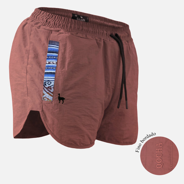 SHORT QOCHA PALO ROSA