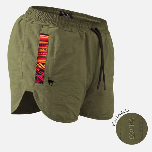 SHORT QOCHA VERDE