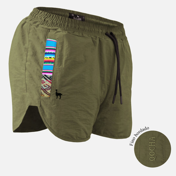 SHORT QOCHA VERDE