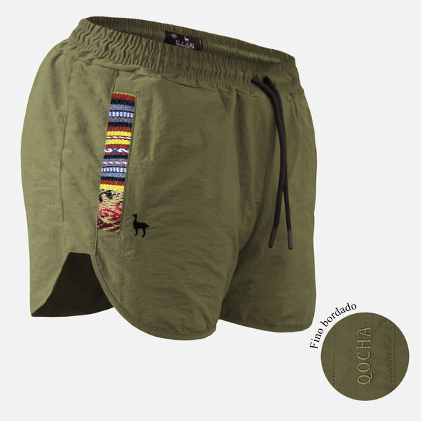 SHORT QOCHA VERDE