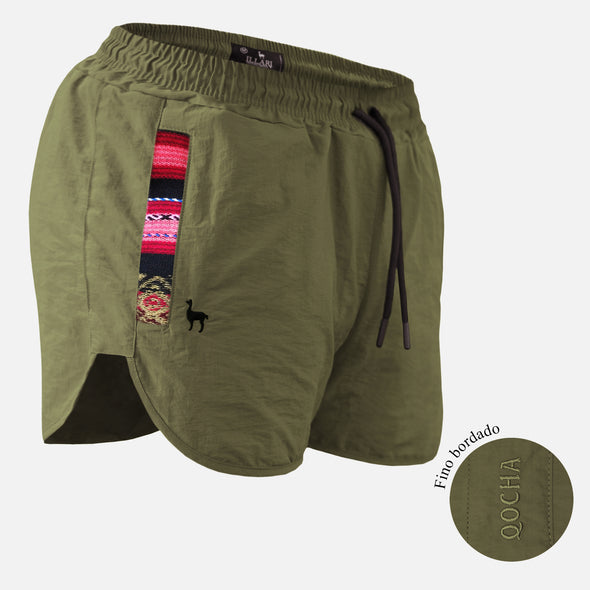 SHORT QOCHA VERDE