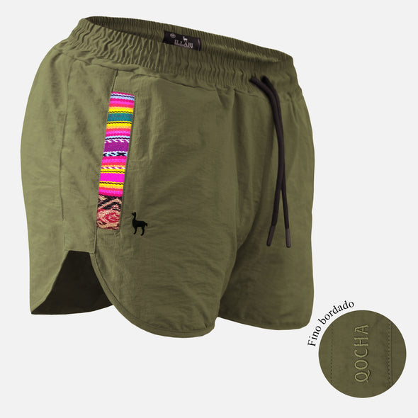SHORT QOCHA VERDE