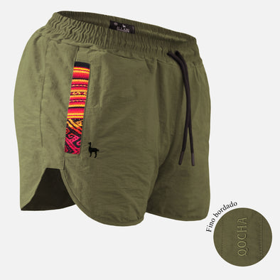 SHORT QOCHA VERDE