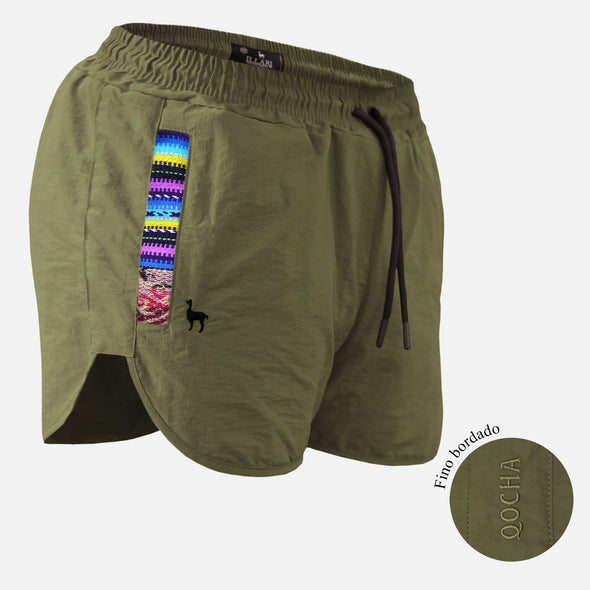 SHORT QOCHA VERDE