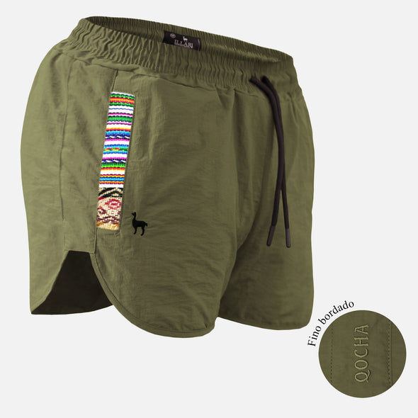 SHORT QOCHA VERDE