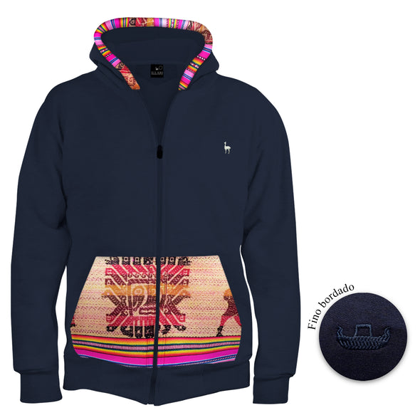 POLERA UROS AZUL MARINO