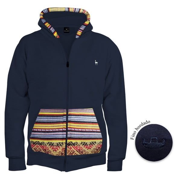 POLERA UROS AZUL MARINO