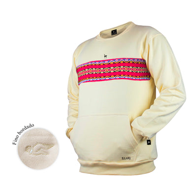 POLERA COLCA CREMA